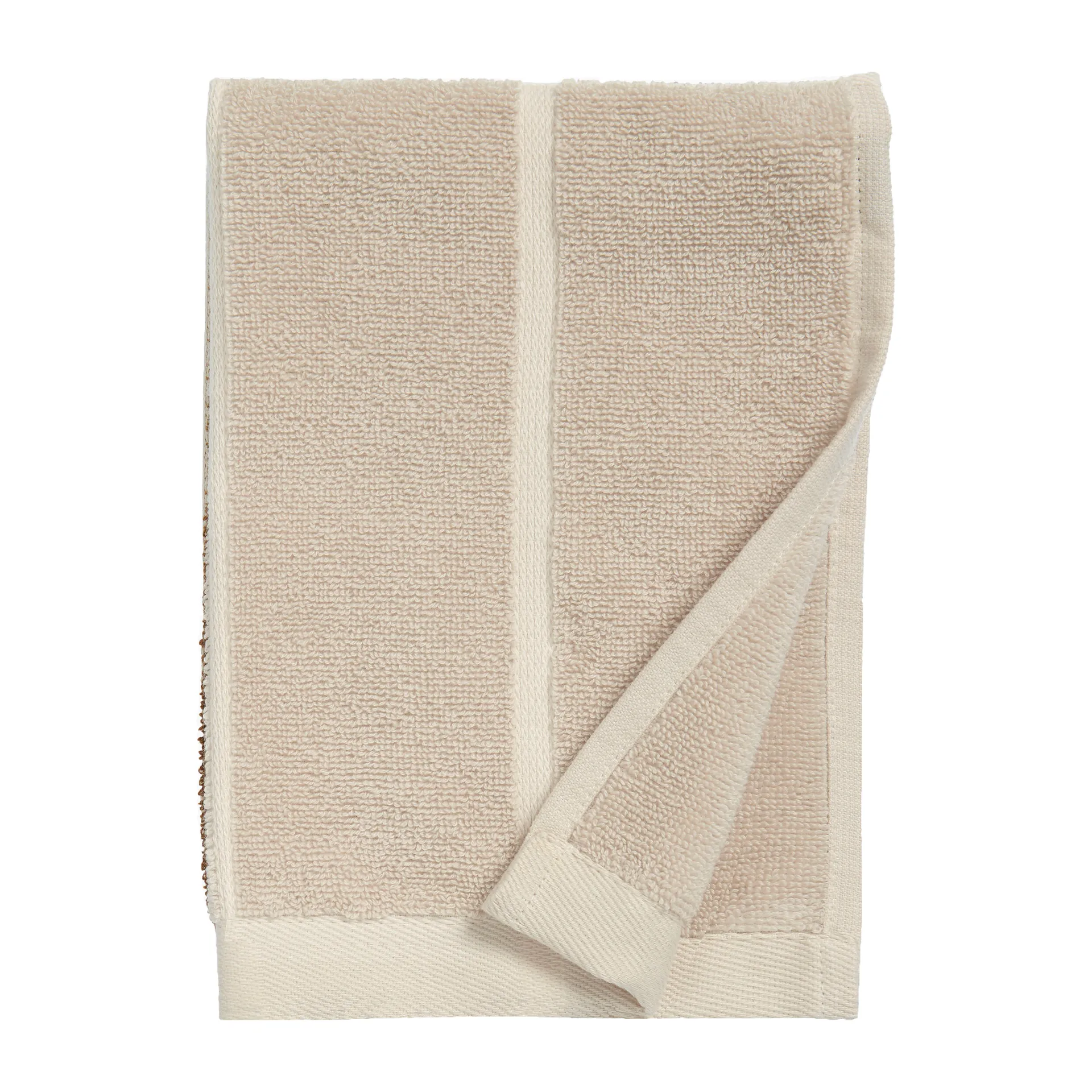 Tiiliskivi towel 30x50 cm, Dark grey-brown-beige Marimekko