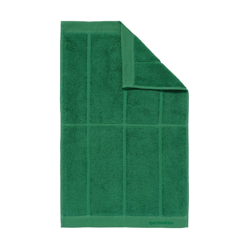 Marimekko Tiiliskivi towel 30x50 cm Green