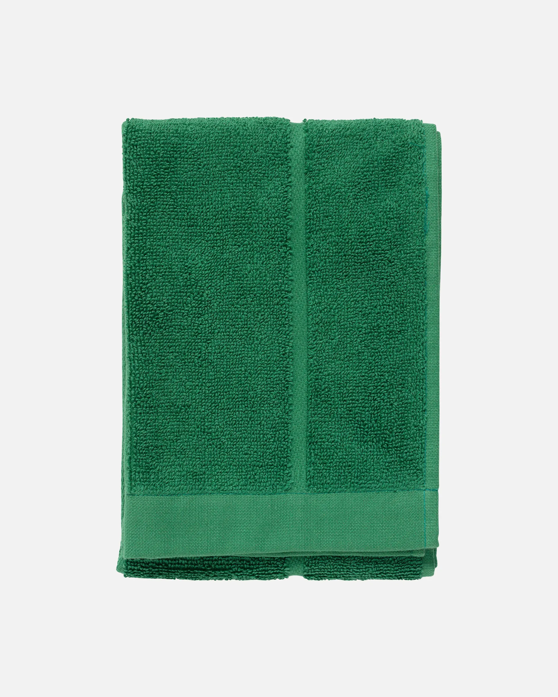 Tiiliskivi towel 30x50 cm, Green Marimekko