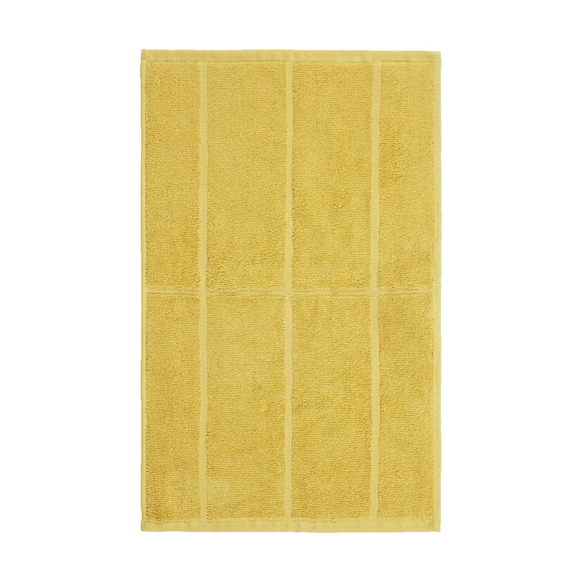 Tiiliskivi towel 30x50 cm, Ochre-yellow Marimekko