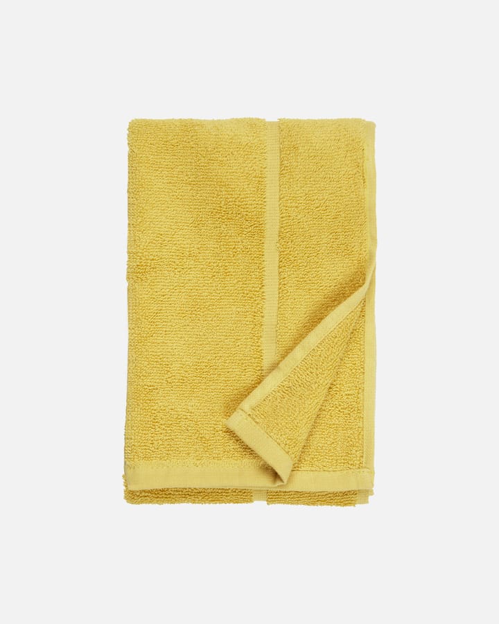 Tiiliskivi towel 30x50 cm, Ochre-yellow Marimekko
