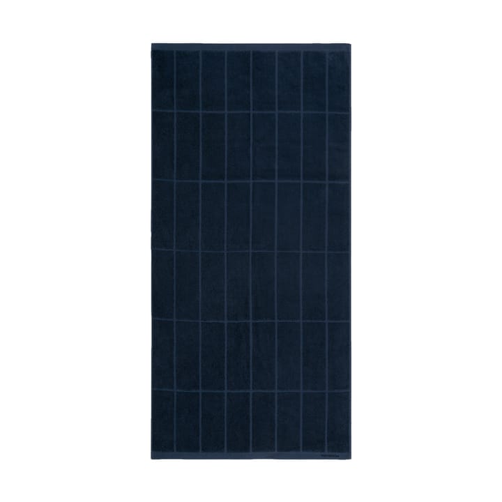 Tiiliskivi towel 70x150 cm - Dark blue - Marimekko