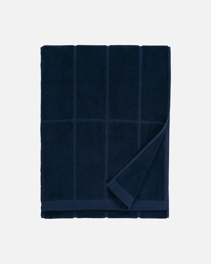 Tiiliskivi towel 70x150 cm, Dark blue Marimekko