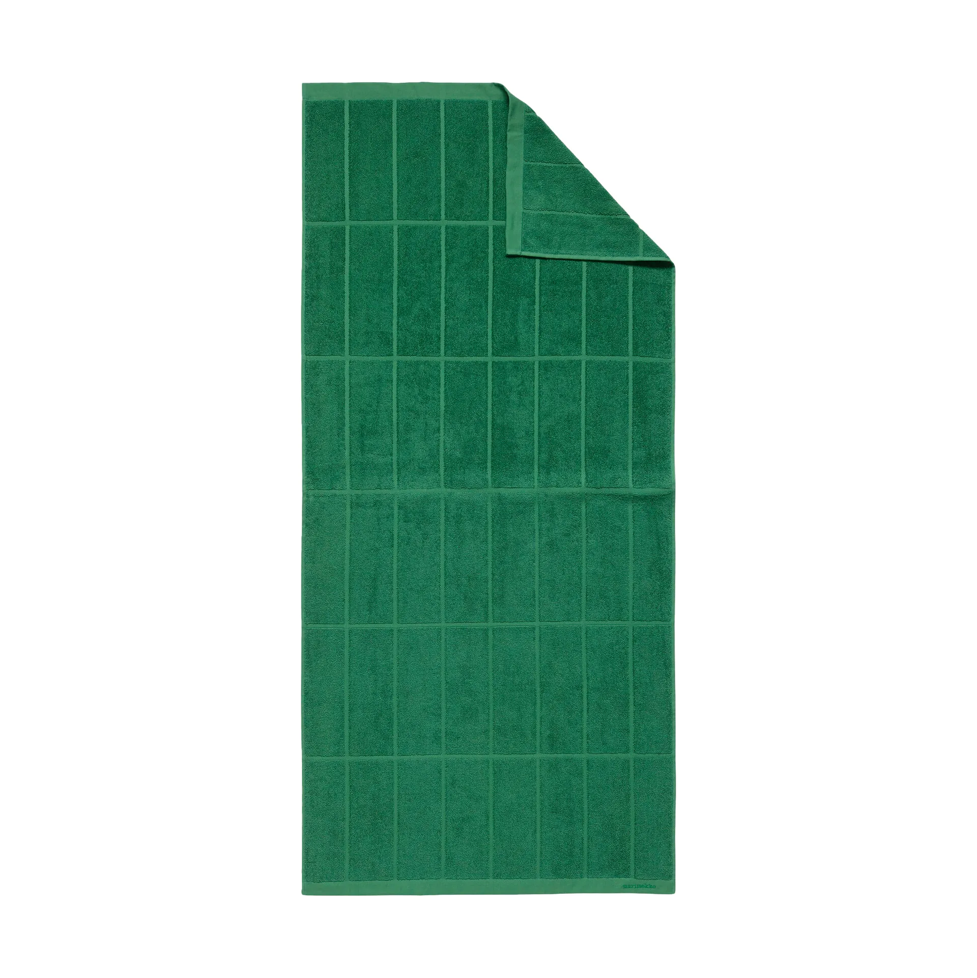 Tiiliskivi towel 70x150 cm, Green Marimekko