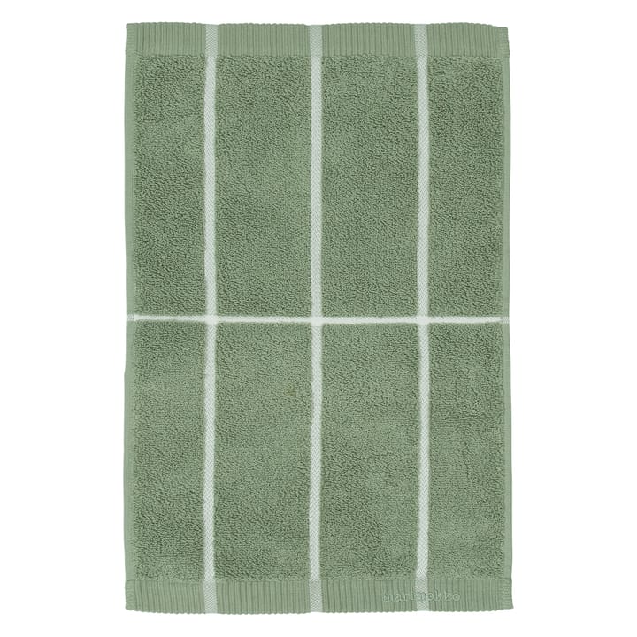 Tiiliskivi towel greygreen-white - 30x50 cm - Marimekko