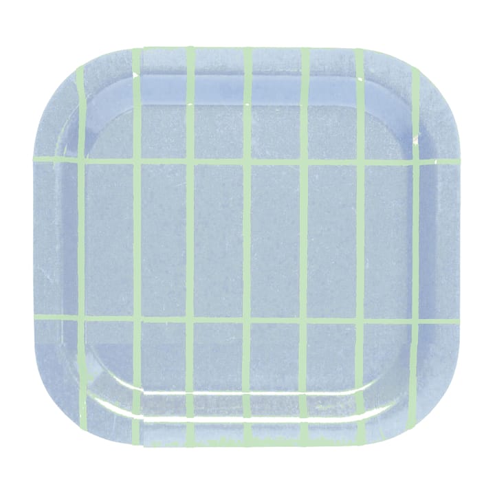 Tiiliskivi tray 20x20 cm, Light blue-mint Marimekko