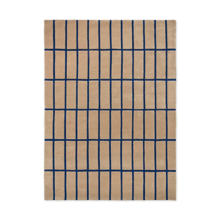 Tiiliskivi wool rug - Bright blue, 170x240 cm - Marimekko
