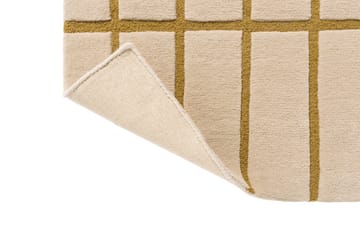 Tiiliskivi wool rug - Bronze yellow, 200x280 cm - Marimekko