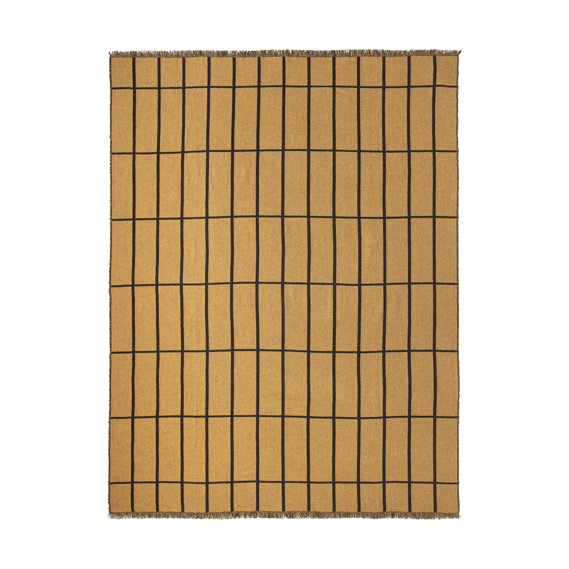 Tilliskivi throw 140x180 cm, Caviar-gold Marimekko