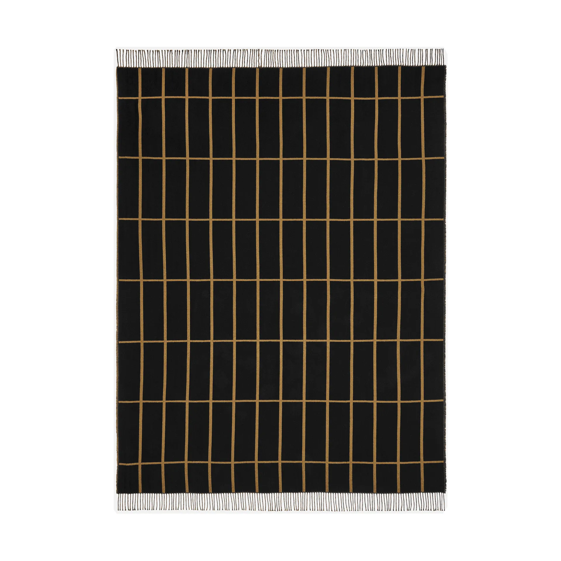 Tilliskivi throw 140x180 cm, Caviar-gold Marimekko