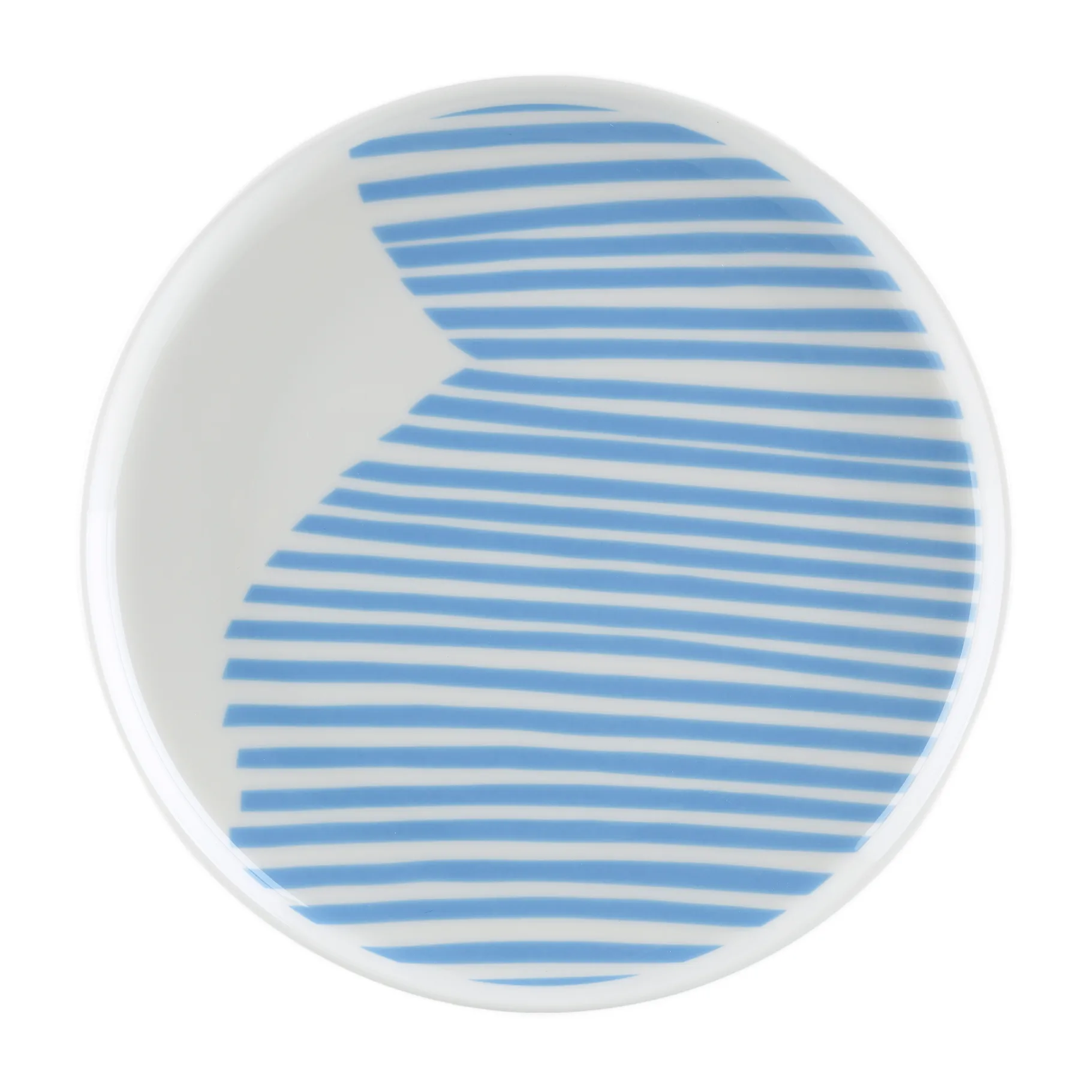 Uimari plate Ø20 cm, Blue-white Marimekko