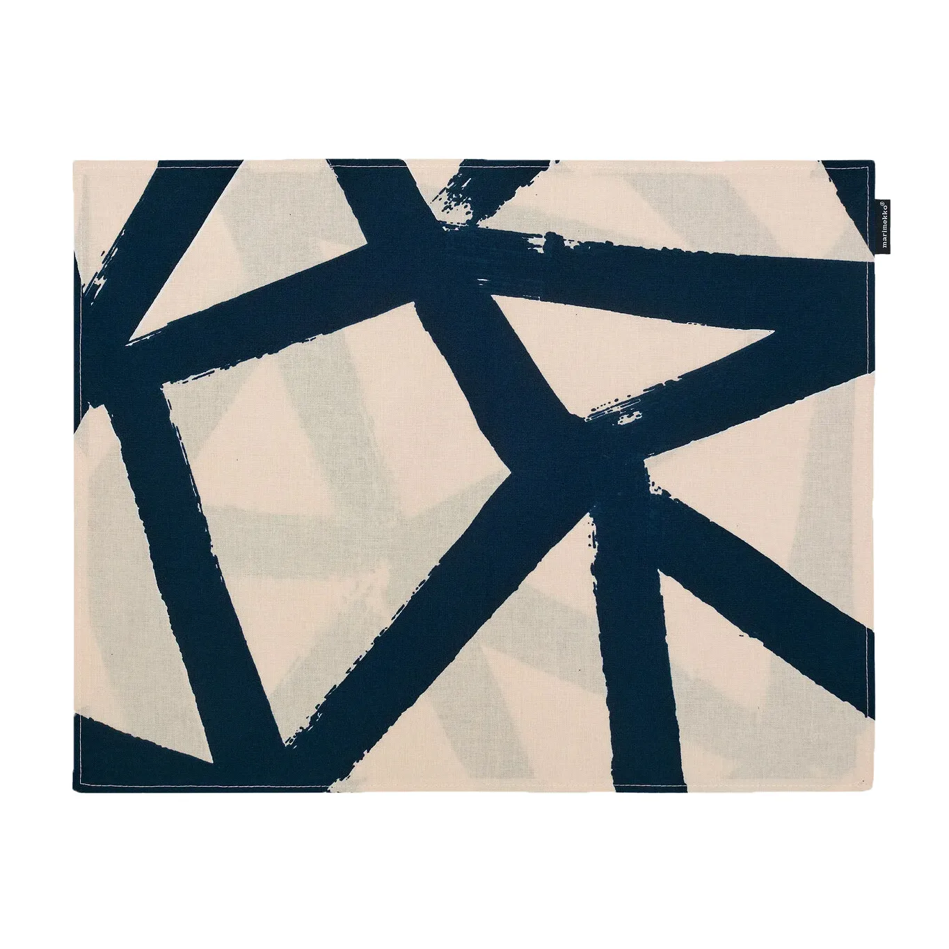 Ukkospilvi placemat 31x42 cm, Peach-dark blue Marimekko