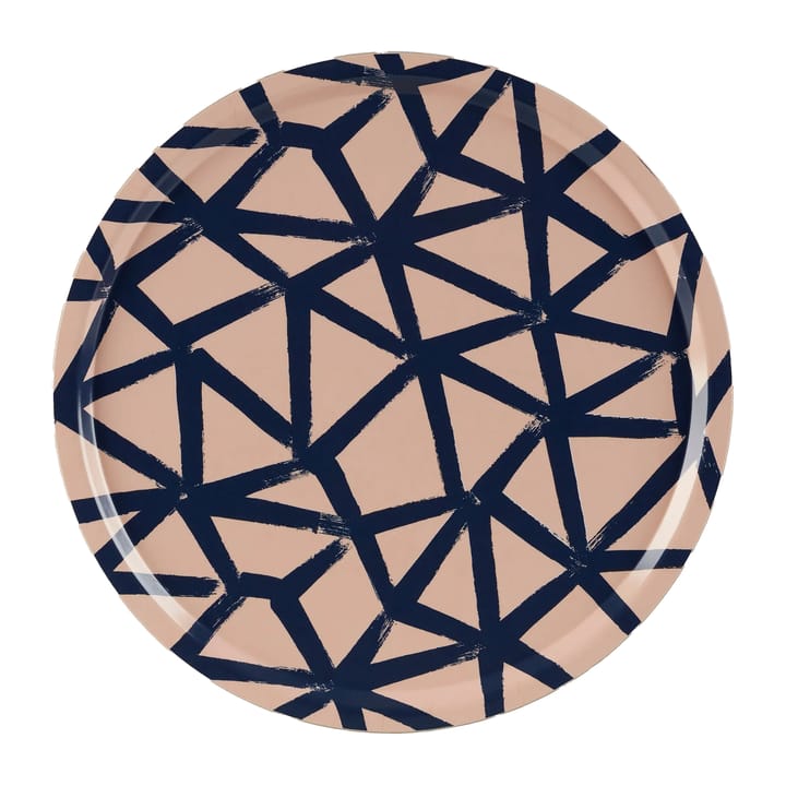 Ukkospilvi tray 46 cm - Powder-dark blue - Marimekko