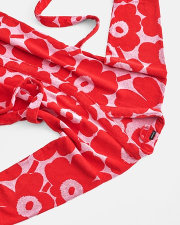 Unikko 2 bathrobe - Red-pink, S - Marimekko