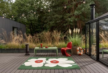 Unikko 60th Anniversary tufted plastic rug - 160x230 cm - Marimekko