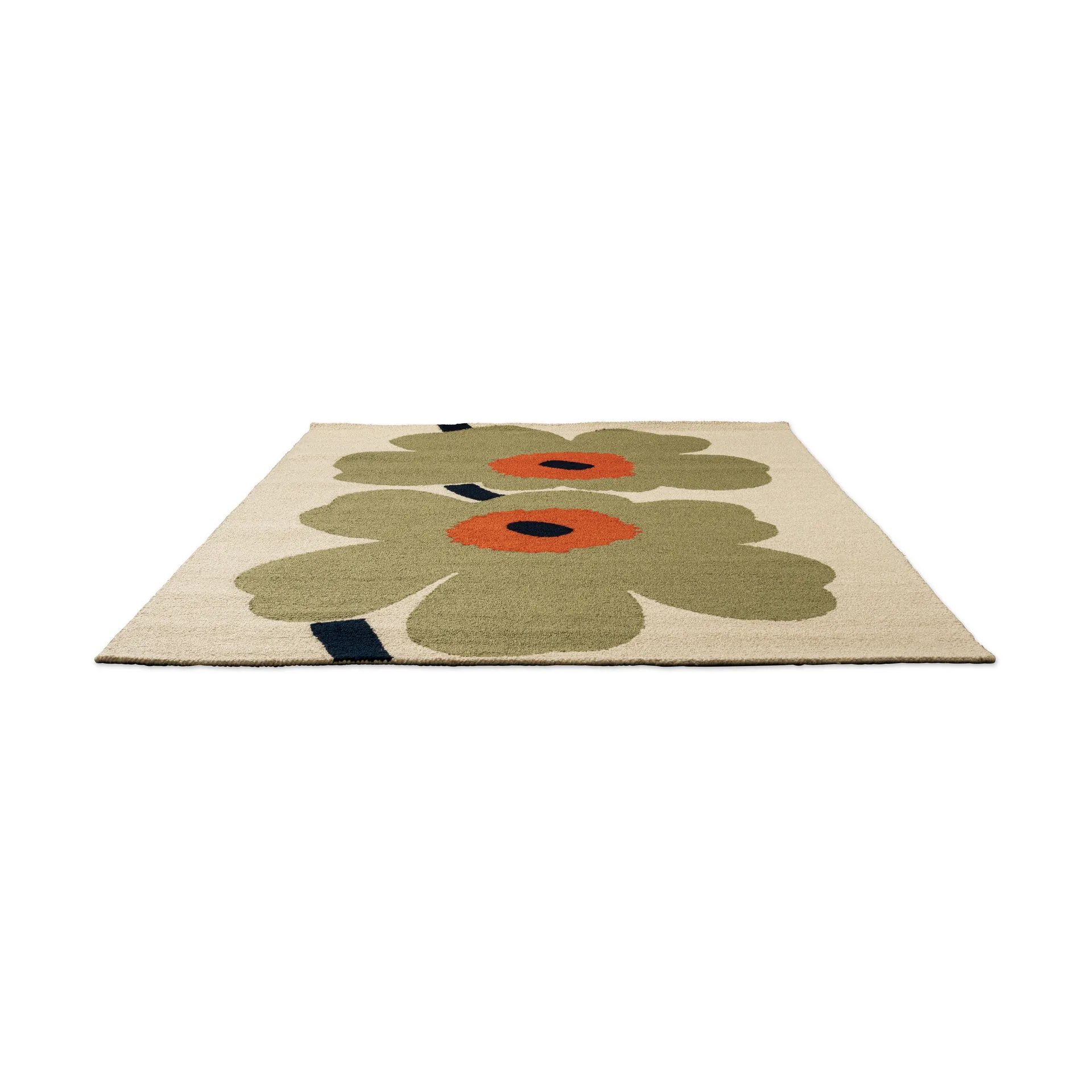 Unikko anniversary outdoor rug, Dusty green, 200x280 cm Marimekko