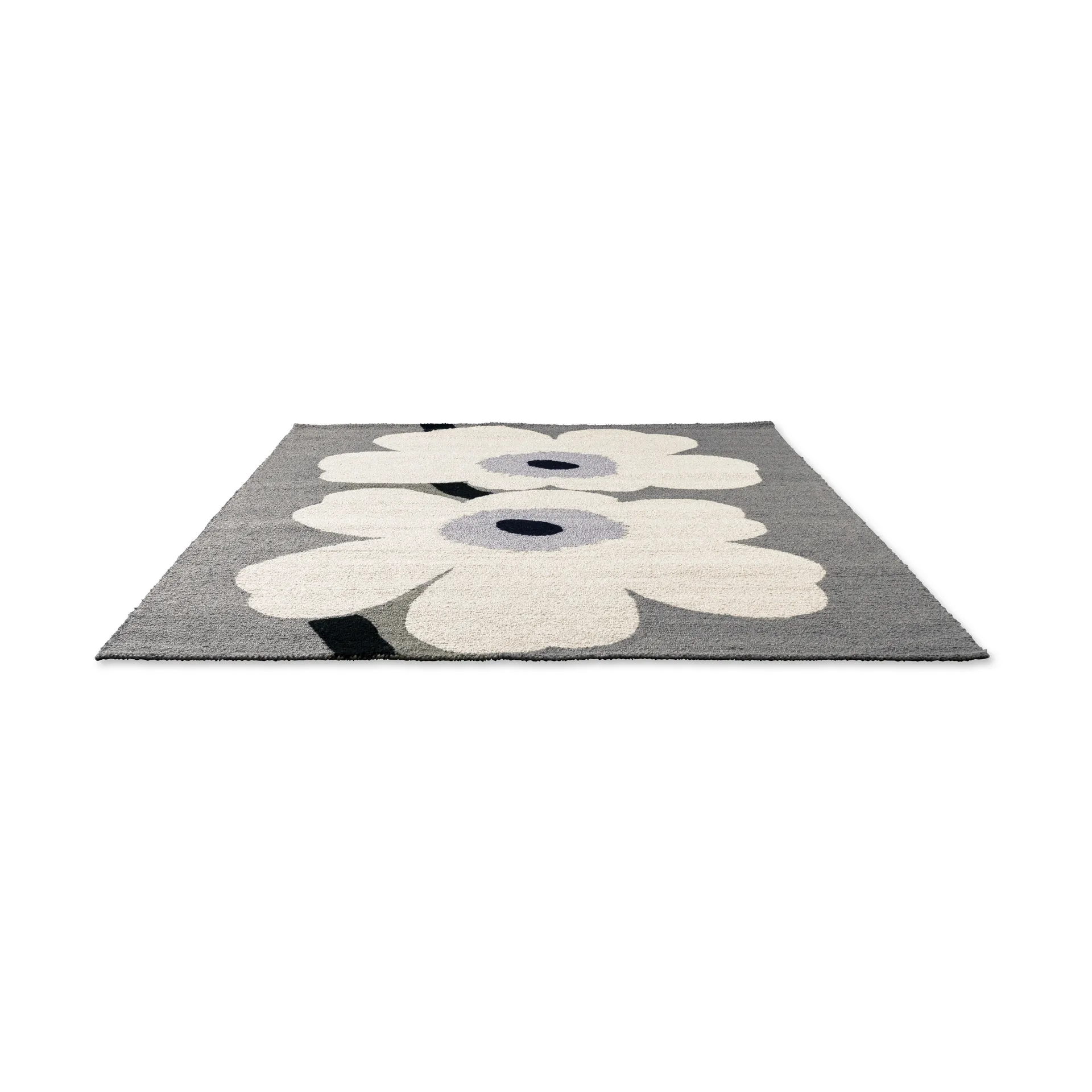 Unikko anniversary outdoor rug, Grey, 200x280 cm Marimekko