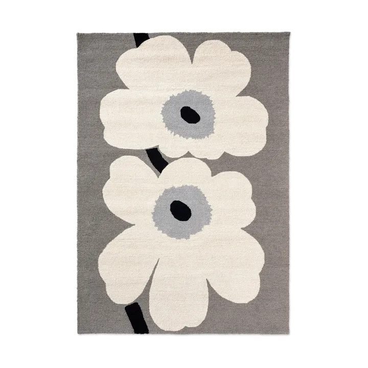 Unikko anniversary outdoor rug - Grey, 250x350 cm - Marimekko
