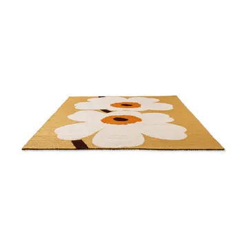 Unikko anniversary outdoor rug - Honey, 140x200 cm - Marimekko