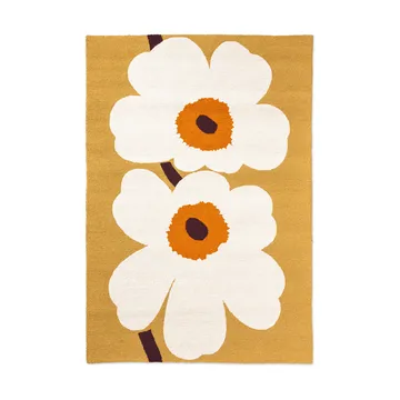 Unikko anniversary outdoor rug - Honey, 160x230 cm - Marimekko