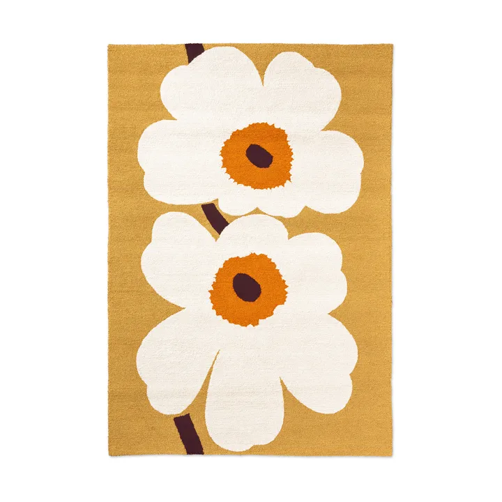 Unikko anniversary outdoor rug - Honey, 160x230 cm - Marimekko