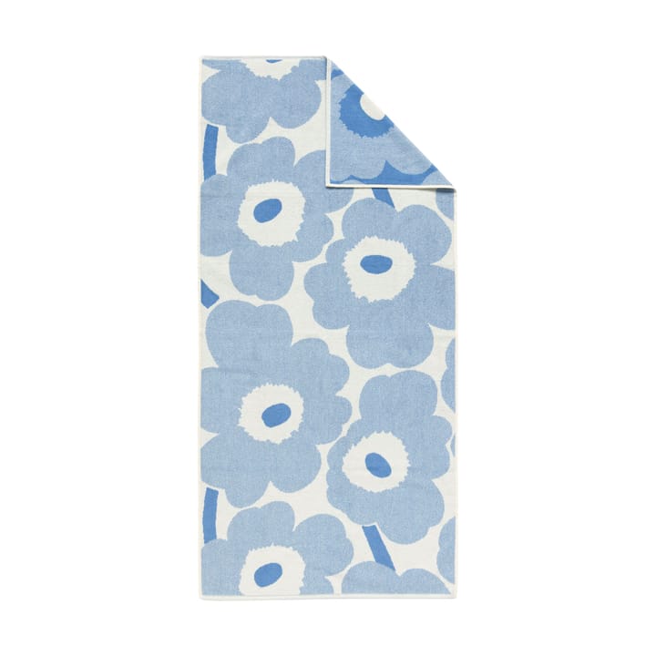 Unikko bath towel 70x150 cm - Blue - Marimekko
