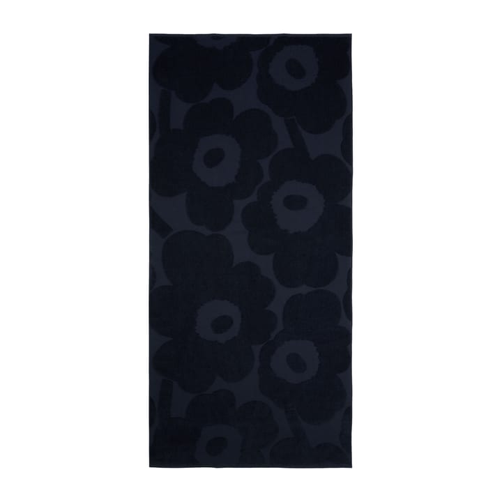 Unikko bath towel 70x150 cm - Dark blue - Marimekko