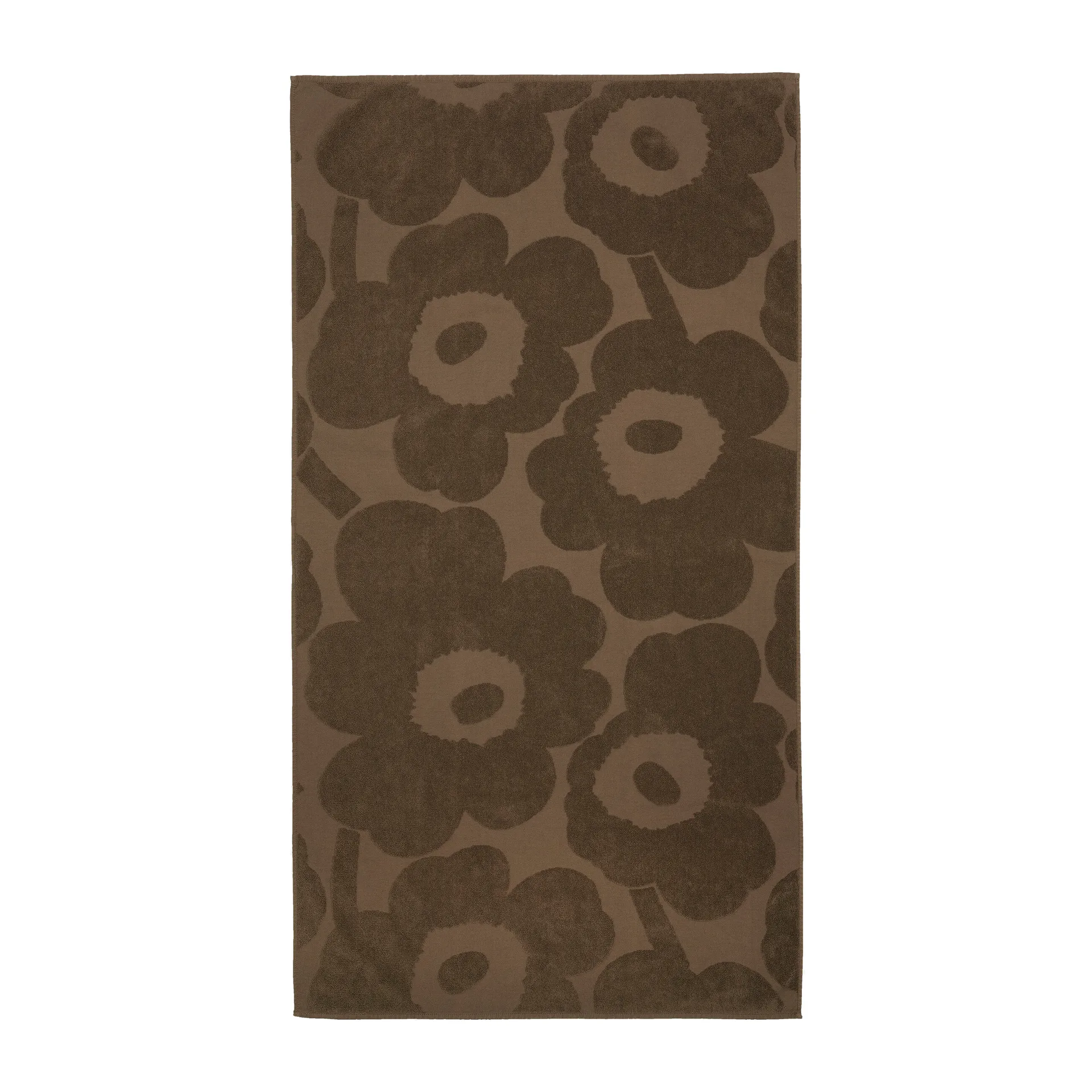 Unikko bath towel 70x150 cm, dark sand Marimekko