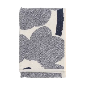 Unikko bath towel 70x150 cm - Off white-blueberry - Marimekko
