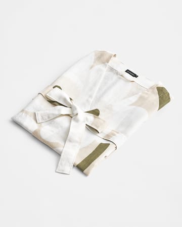 Unikko bathrobe - Beige-white-green, L/XL - Marimekko