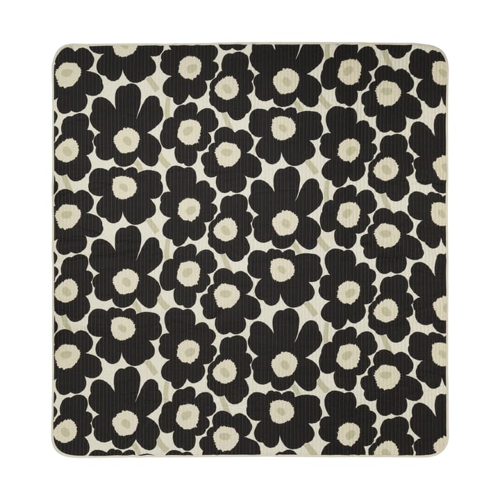 Unikko bedspread 260x260 cm - Charcoal-sand - Marimekko