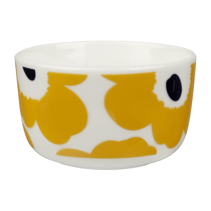 Unikko bowl 2.5 dl - White-Yellow - Marimekko