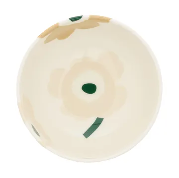 Unikko bowl 3 dl - Beige-white-light sand-dark green - Marimekko