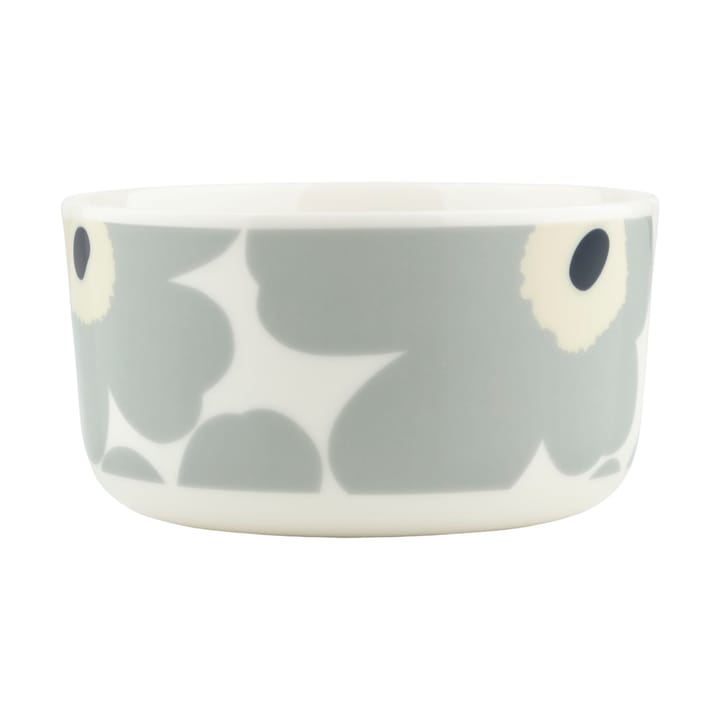 Unikko bowl 5 dl - White-light grey-sand-dark blue - Marimekko