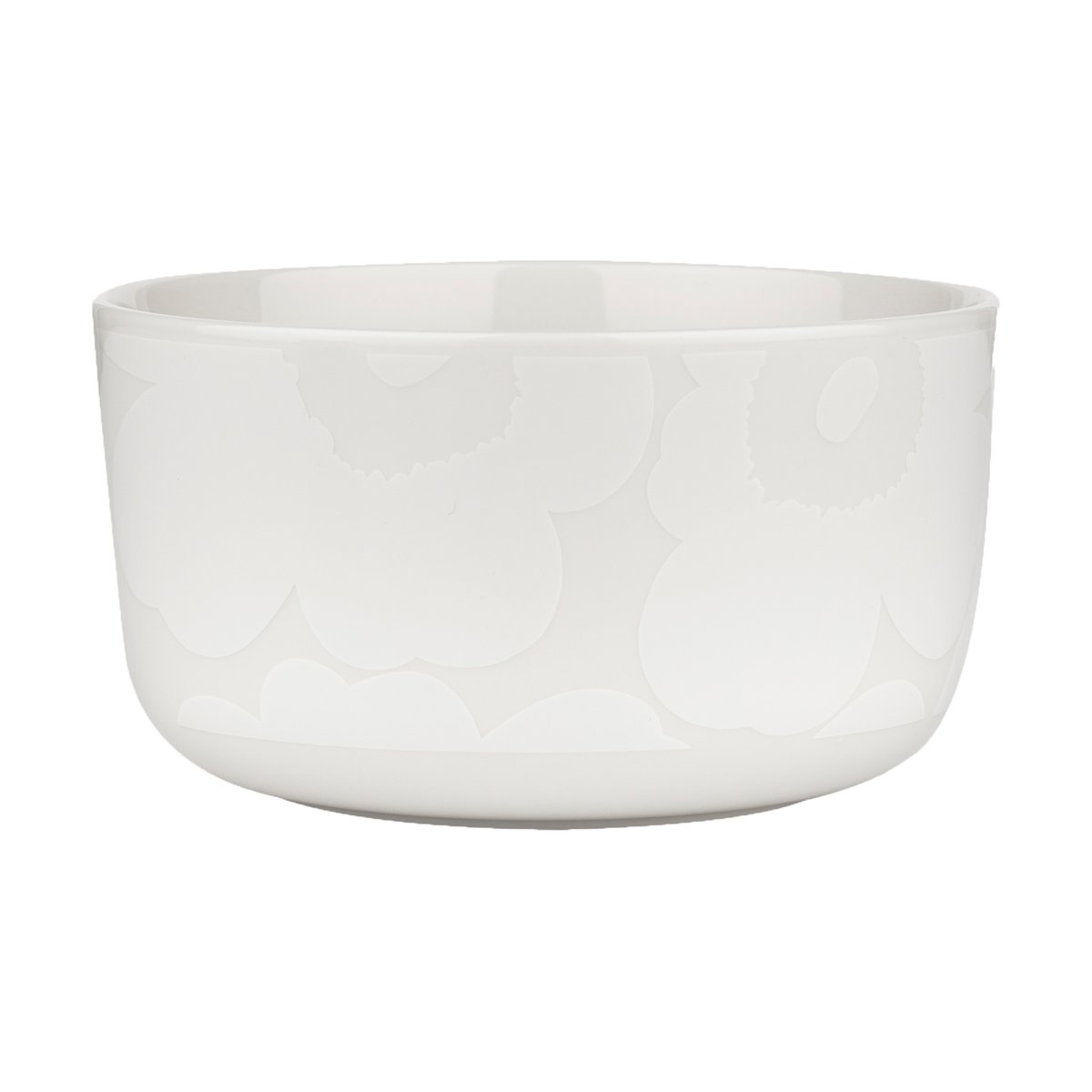 Marimekko Unikko bowl 5 dl White-off white | Scandinavian Design | Serving bowls | White