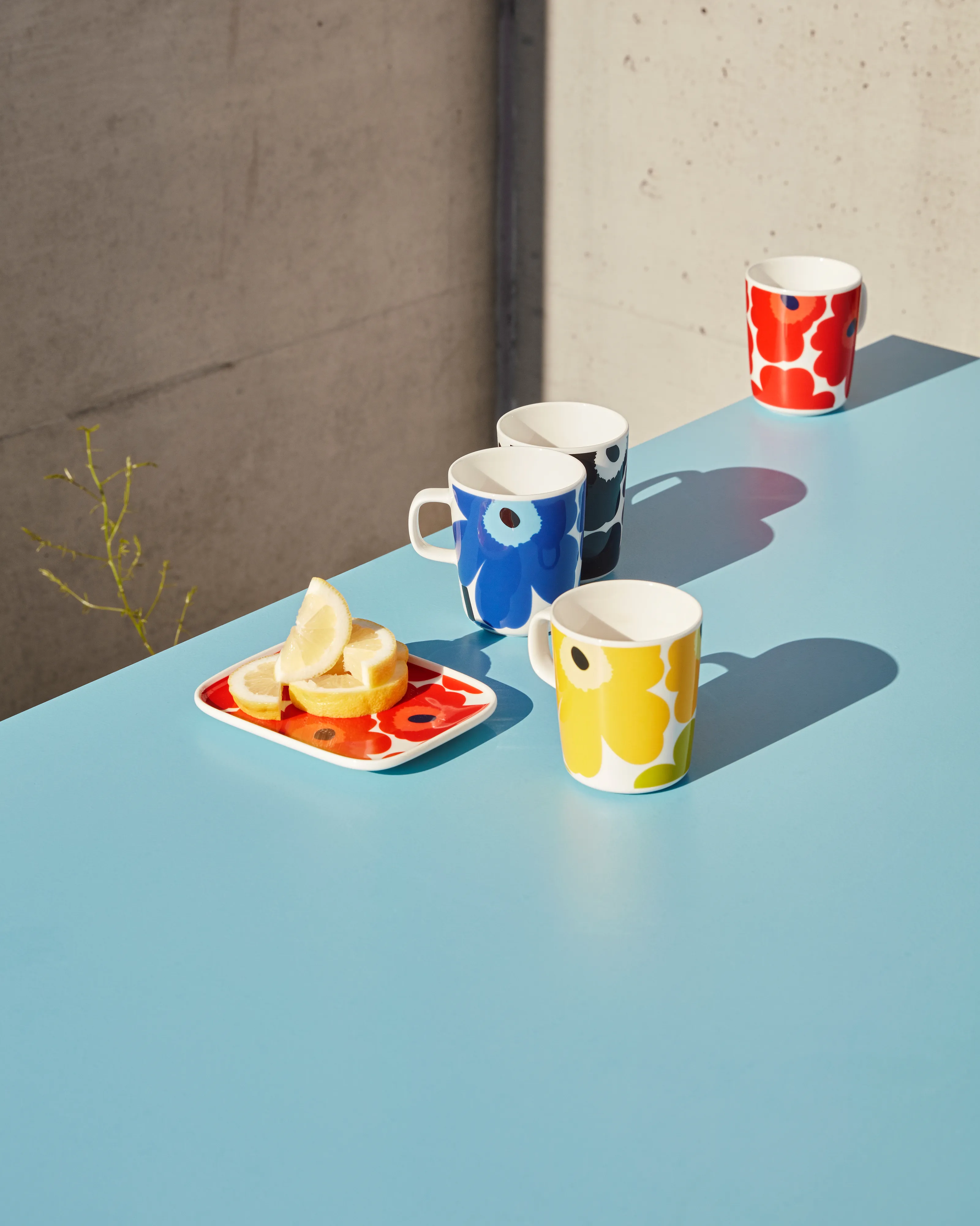 Marimekko Oiva Unikko Breakfast Set - Thumbnail 3