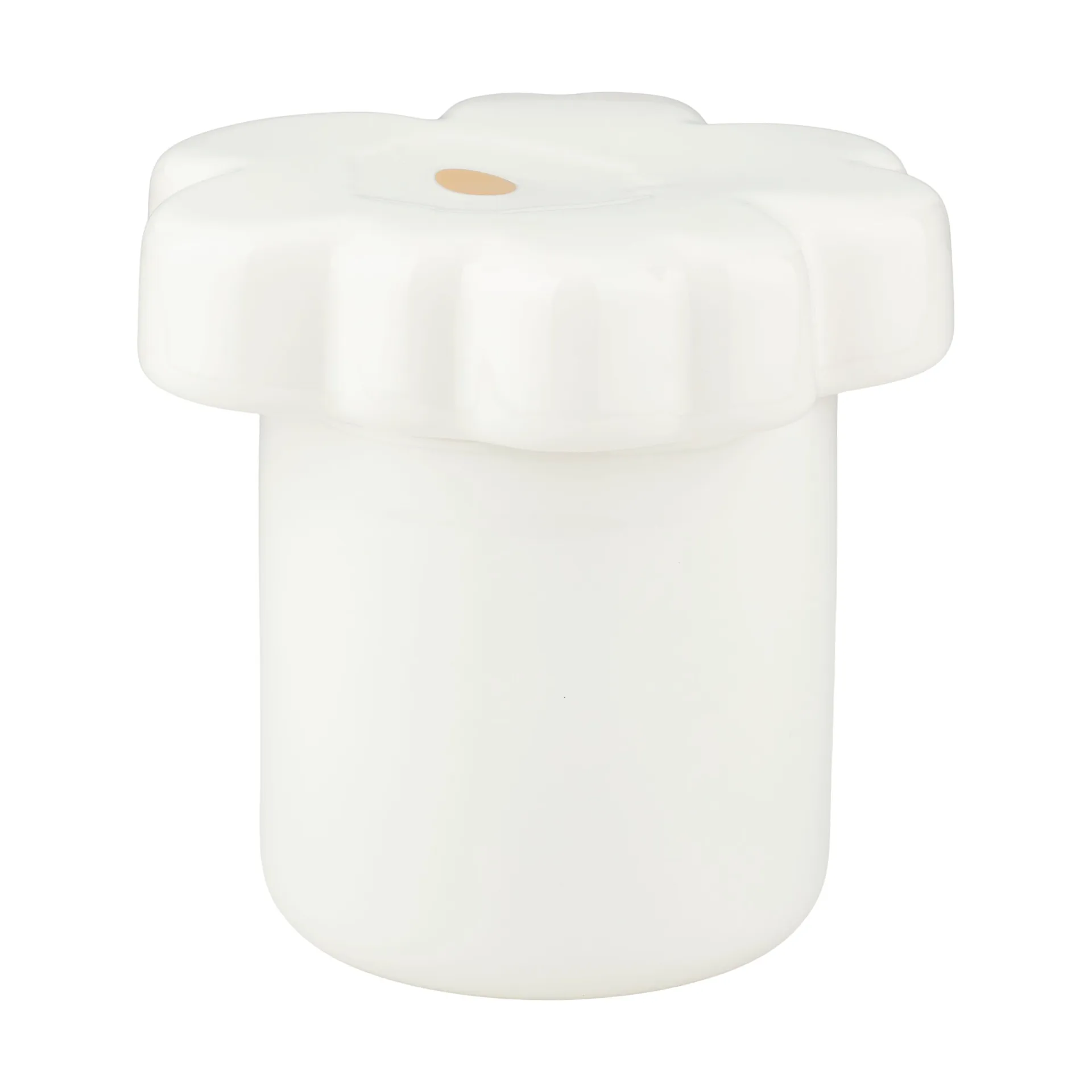 Unikko collectible tin 6.5x15.5 cm, White-gold Marimekko
