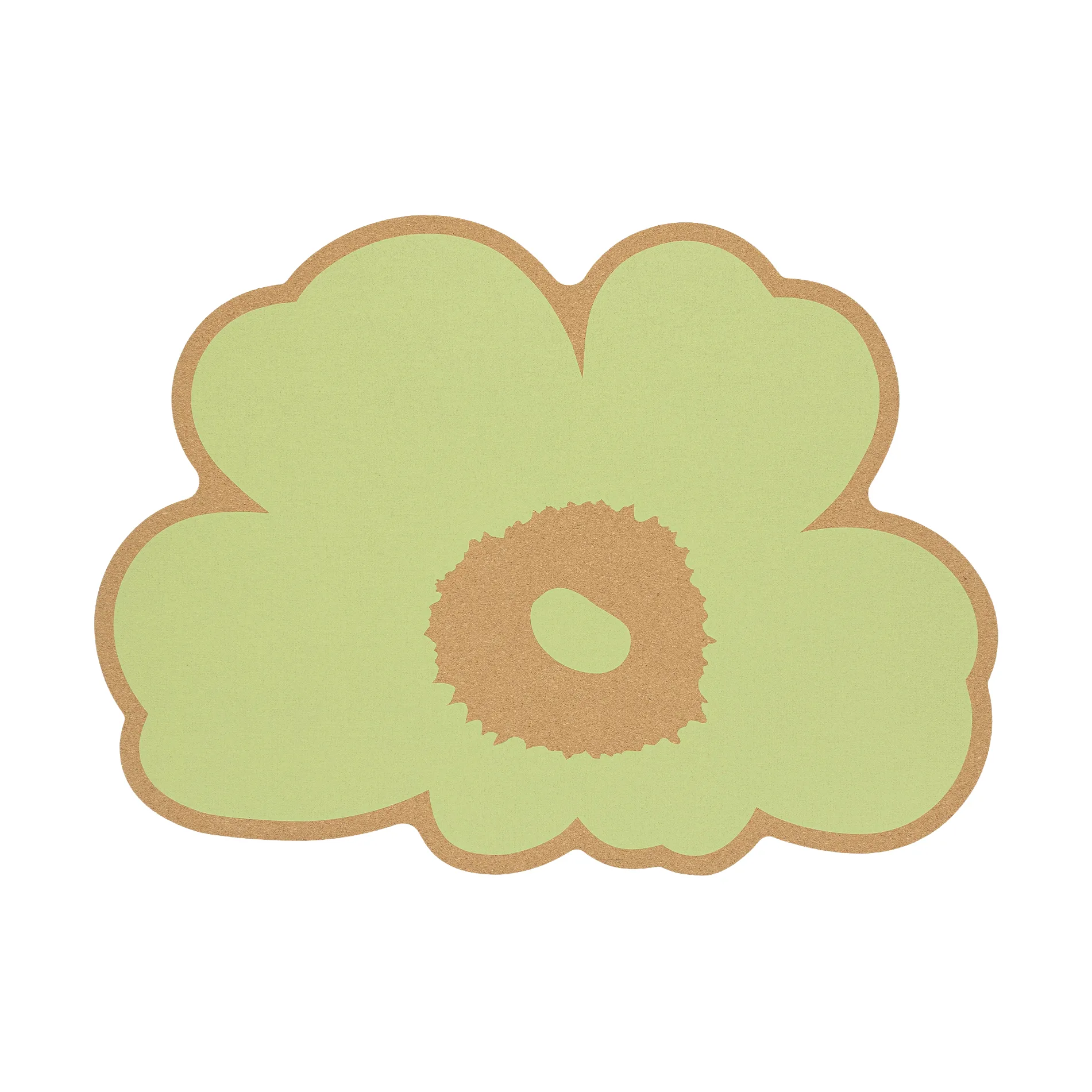 Unikko cork placemat, Cork-pear Marimekko