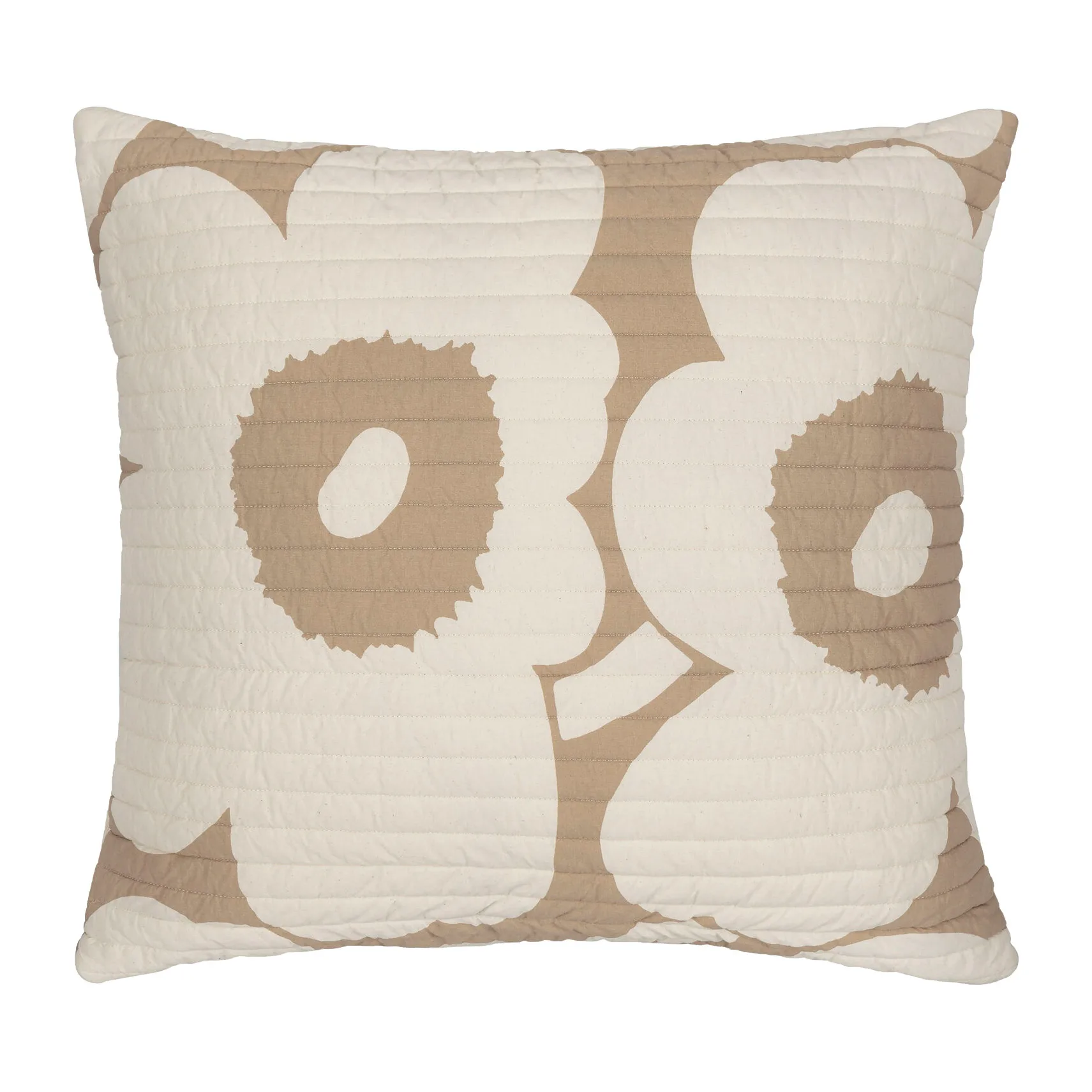 Unikko cushion 60x60 cm, linen-off white Marimekko