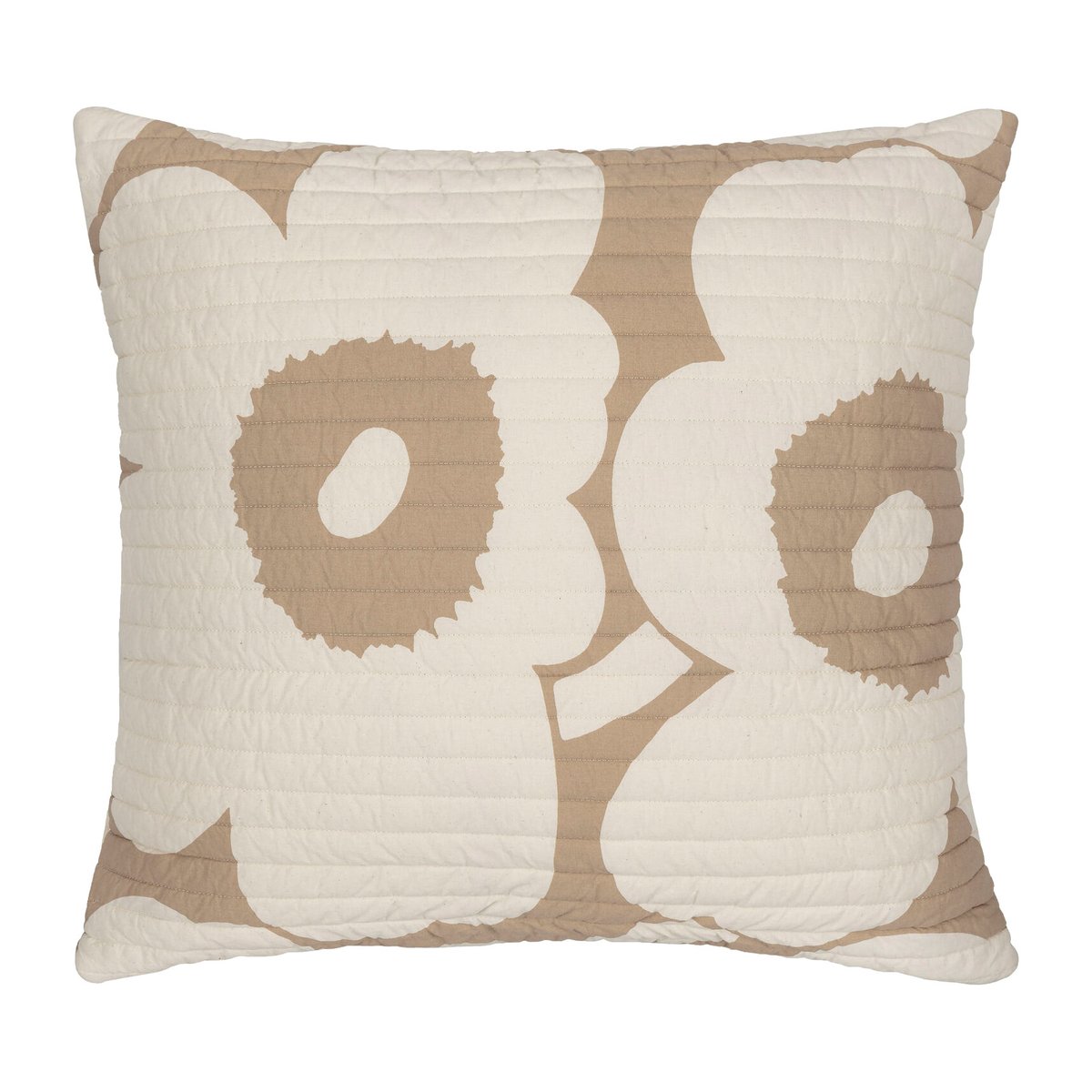 Marimekko Unikko cushion 60x60 cm linen-off white