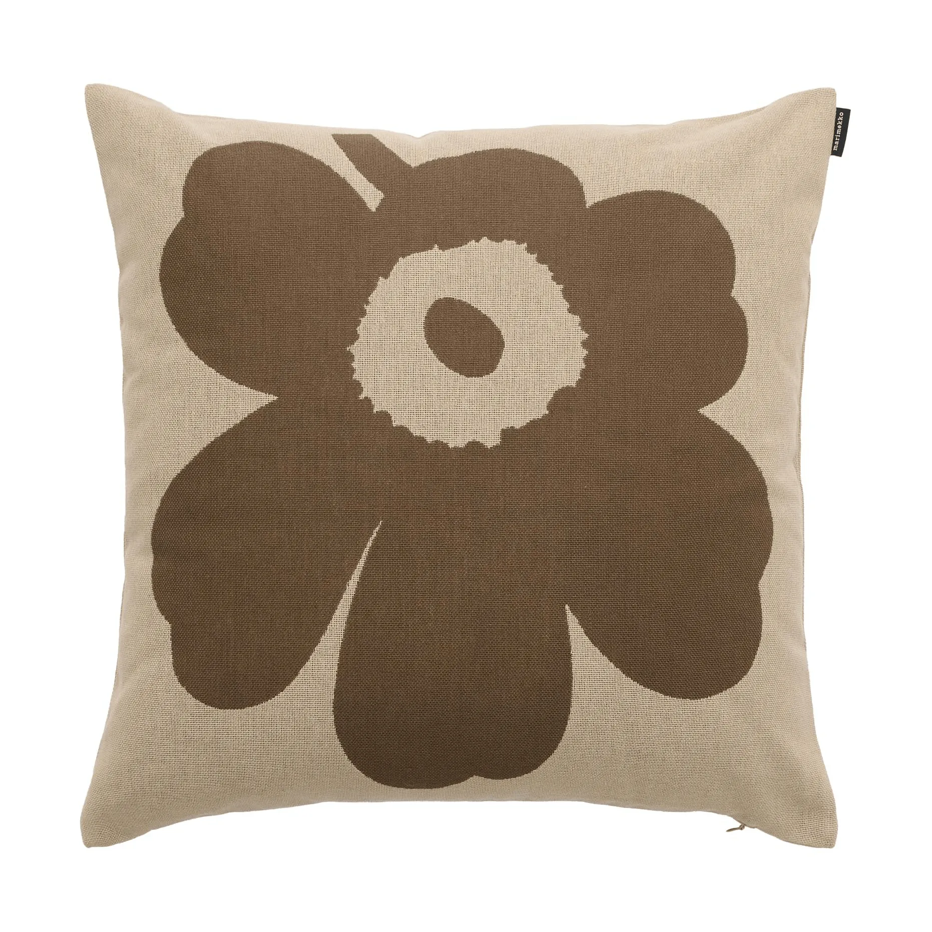 Unikko cushion cover 50x50 cm, Off white-mole Marimekko