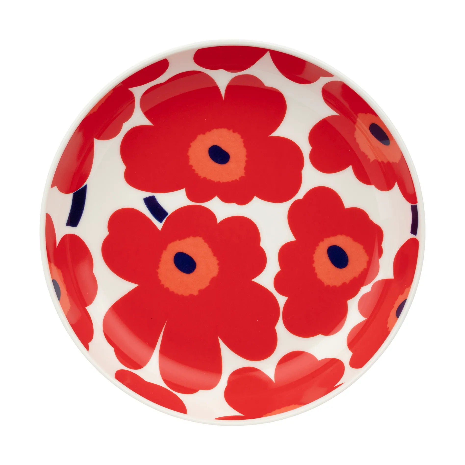 Unikko deep plate Ø20.5 cm from Marimekko - NordicNest.com