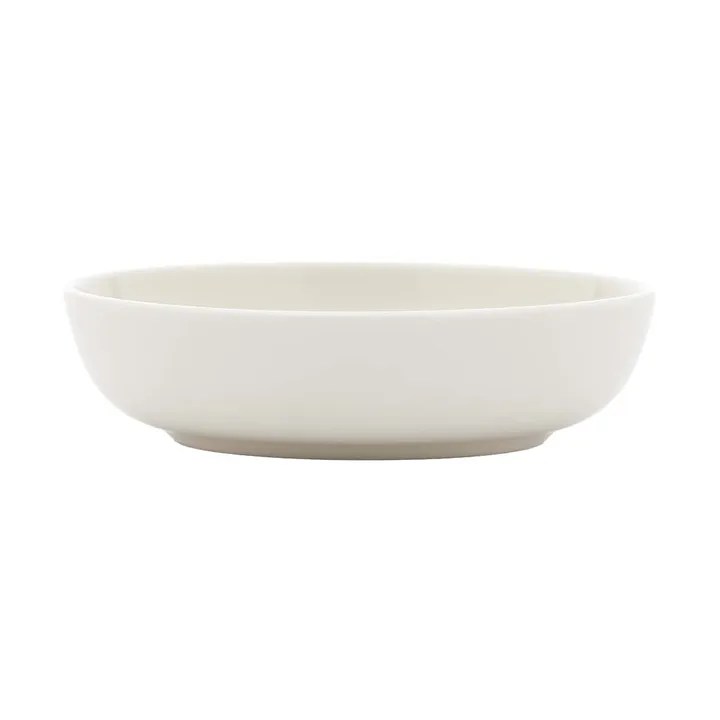 Unikko deep plate - Beige-white-light sand-dark green - Marimekko