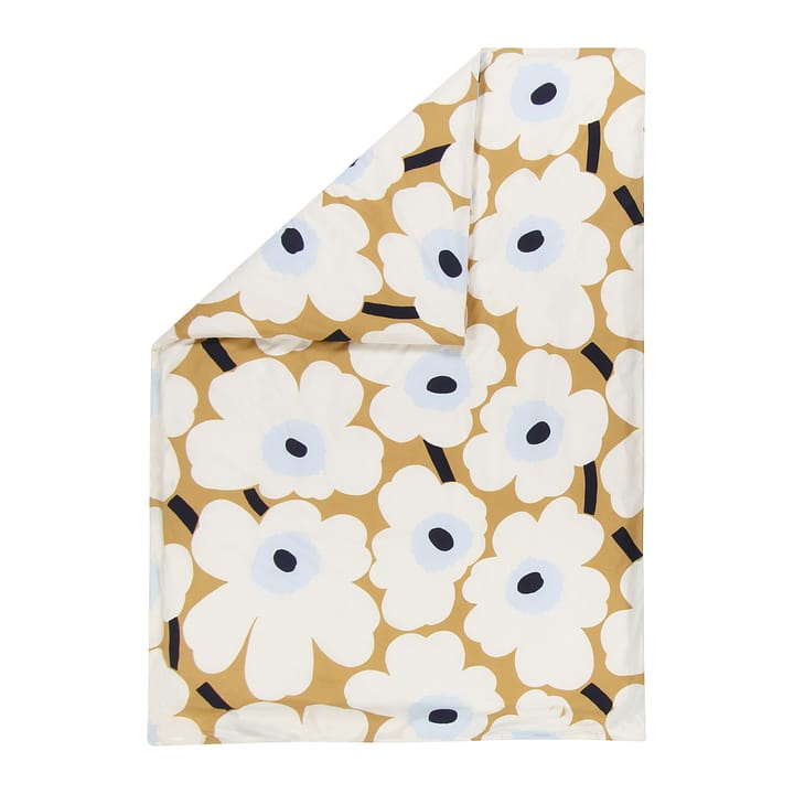 Unikko duvet cover 150x210 cm, beige-offwhite-blue Marimekko