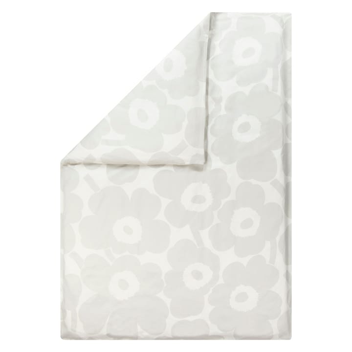 Unikko duvet cover 150x210 cm, grey-white Marimekko