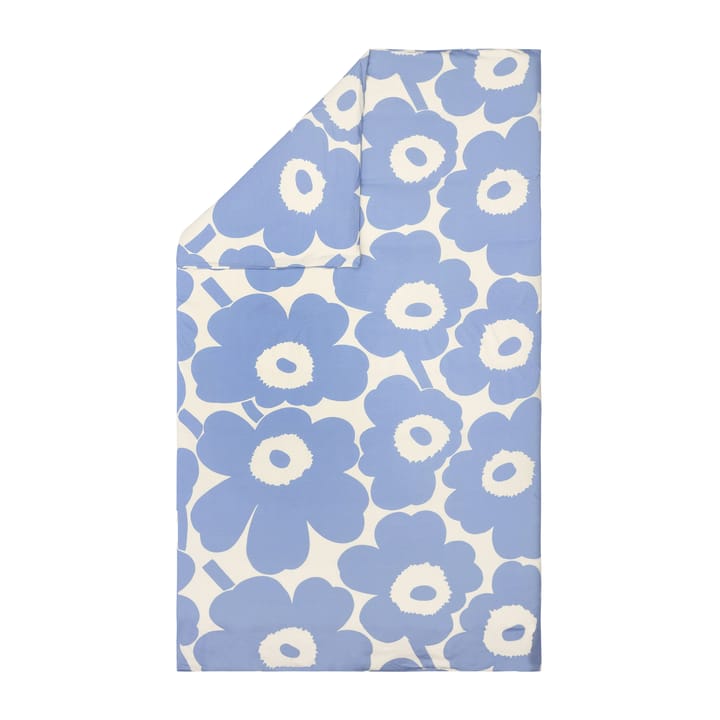 Unikko duvet cover 150x210 cm - Light blue-natural white - Marimekko