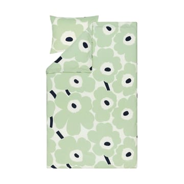 Unikko duvet cover 150x210 cm - Off white-sage-dark blue - Marimekko