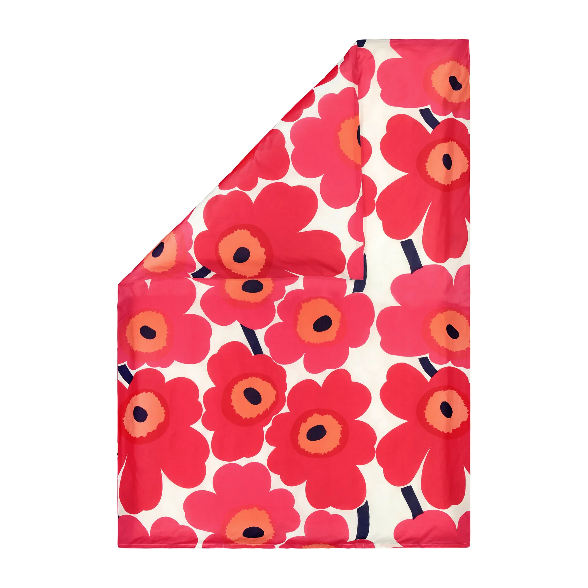 Unikko duvet cover 150x210 cm, red-white Marimekko