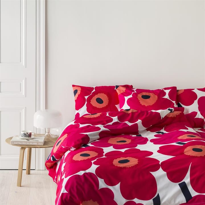 Unikko duvet cover 150x210 cm - red-white - Marimekko