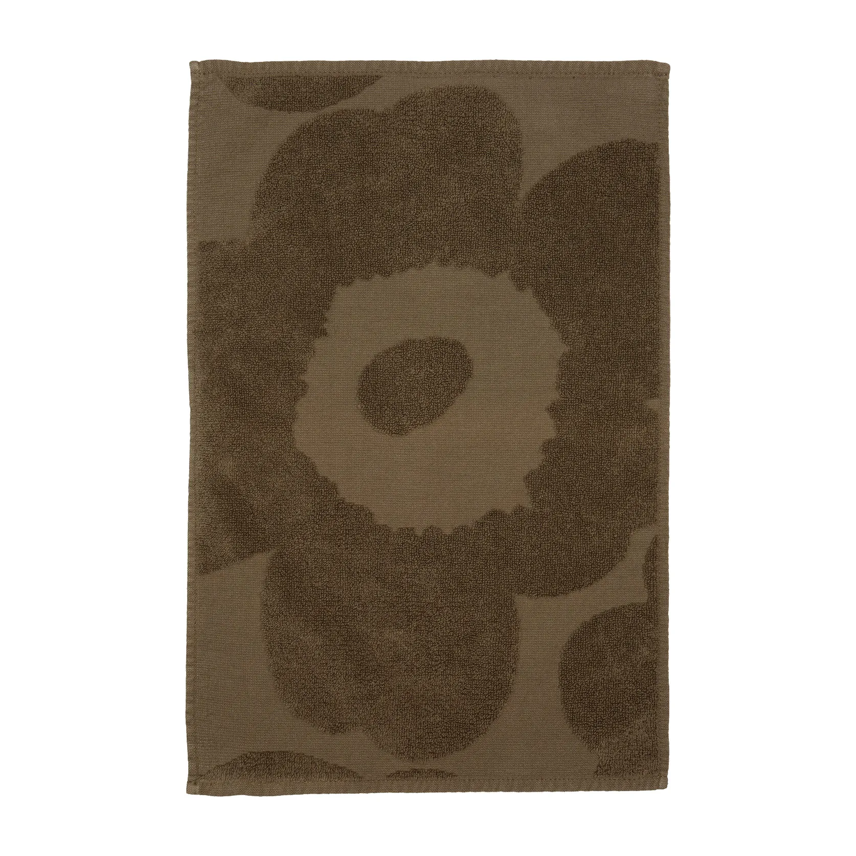 Unikko guest towel 30x50 cm, dark sand Marimekko